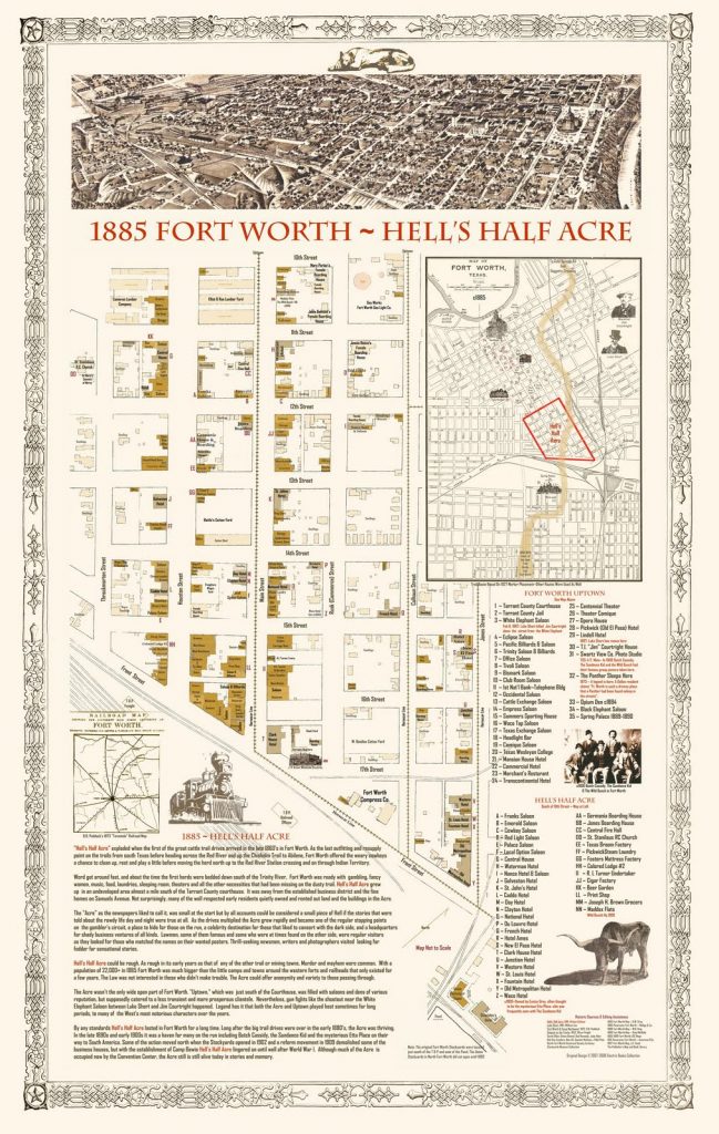 Map of Hell's Half Acre
