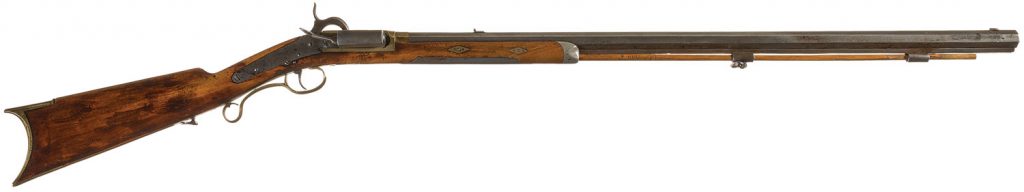 J.M. Browning Percussion Rifle 45 percussion