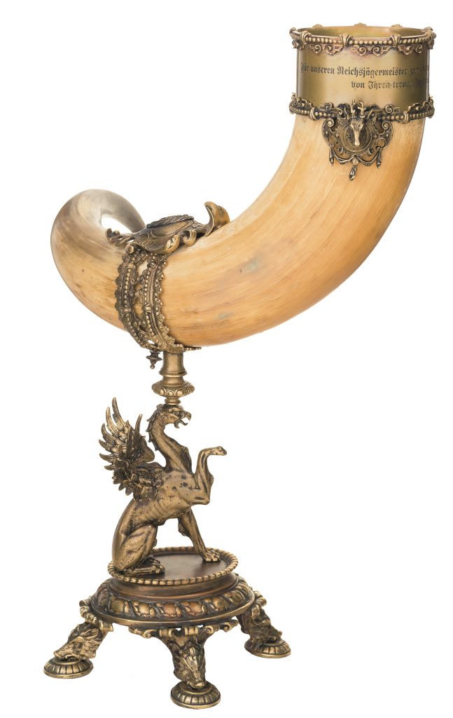 Historic Massive Trophy HornHistoric Massive Trophy Horn