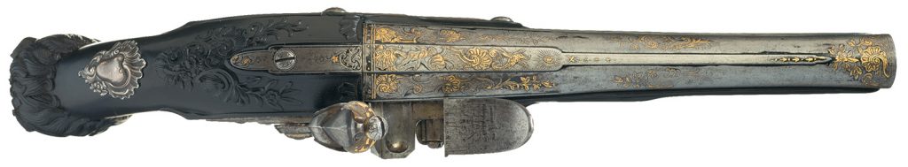 Pair of Jean Jaley Flintlock Pistols