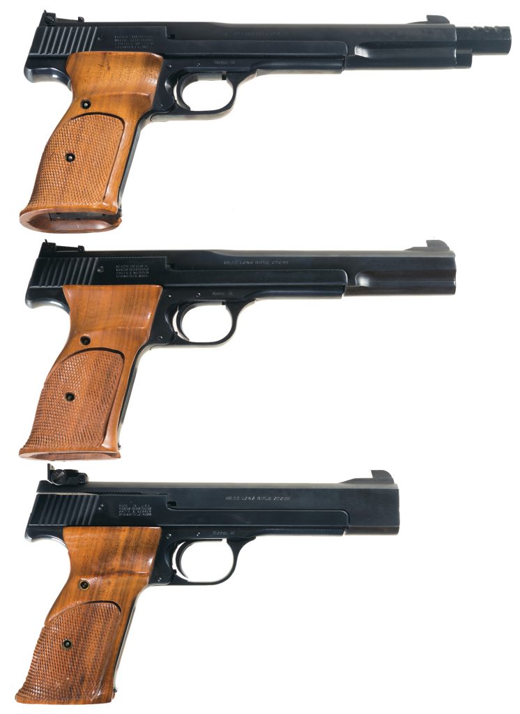 Lot 4904: Three Smith & Wesson Model 41 Semi-Automatic Pistols 