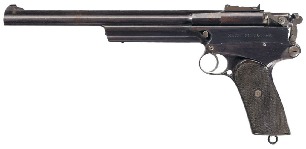 Exceptional Rare Original Early Gabbet Fairfax MARS Semi-Automatic Pistol