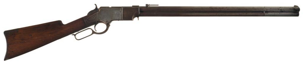 Lot 1090: Extremely Rare Iron Frame Henry Rifle with Provenance