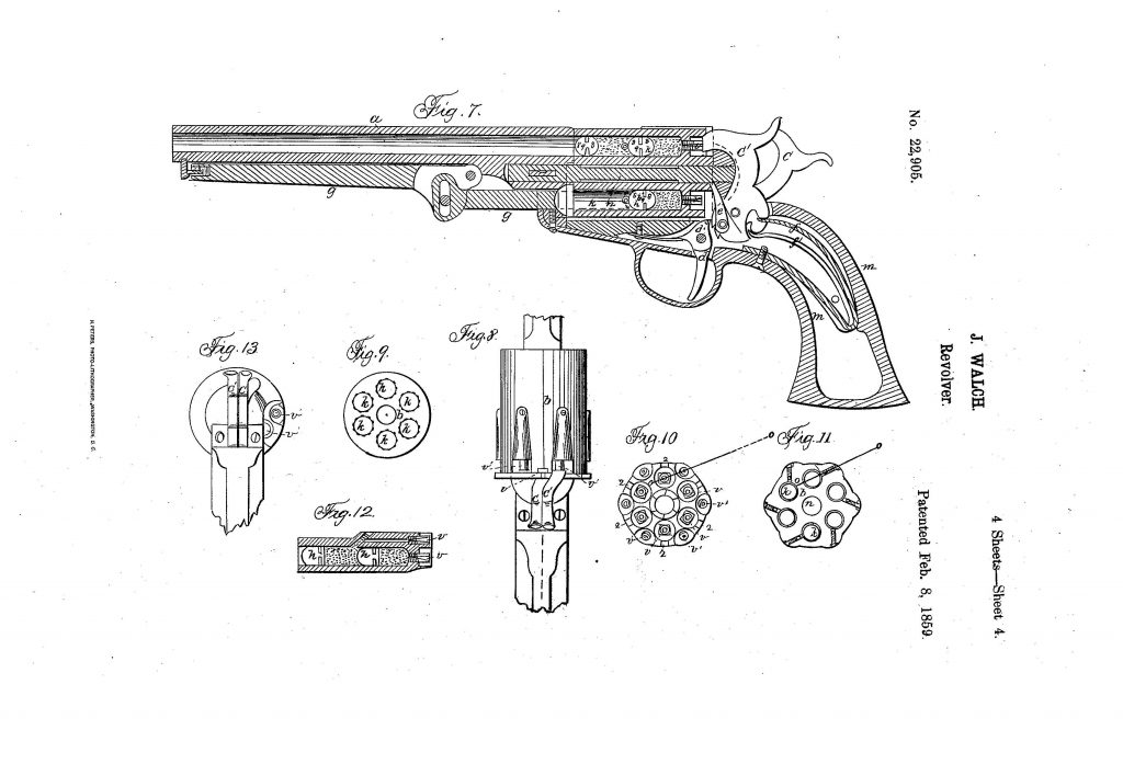 Walch Revolver patent
