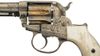 Gold and nickel-plated, factory engraved Colt Revolver