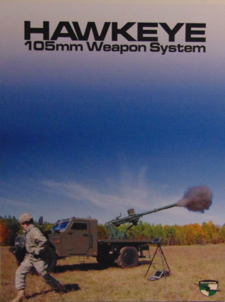 Hawkeye 105mm Weapon System Poster