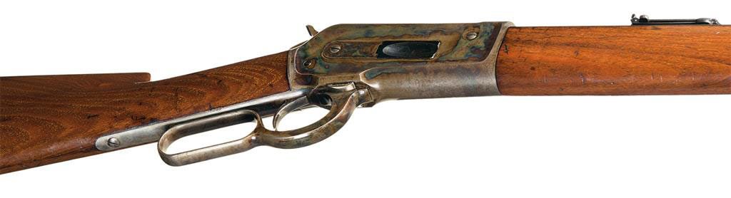 World Record Winchester 1886 Serial 1 Presented To Capt. Lawton