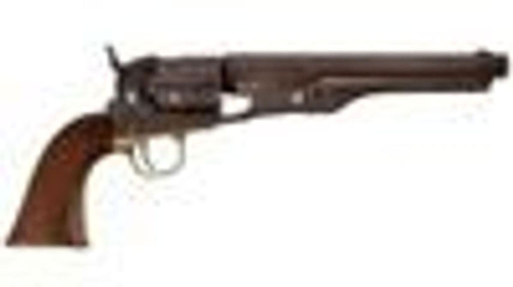 Confederate Shipped Colt Model 1860 Fluted Cylinder Revolver