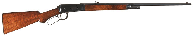 Special Order Antique Winchester Model 1894 Takedown Lever Action Rifle with Extra Light Pencil Barrel, Pistol Grip Stock and Factory Letter