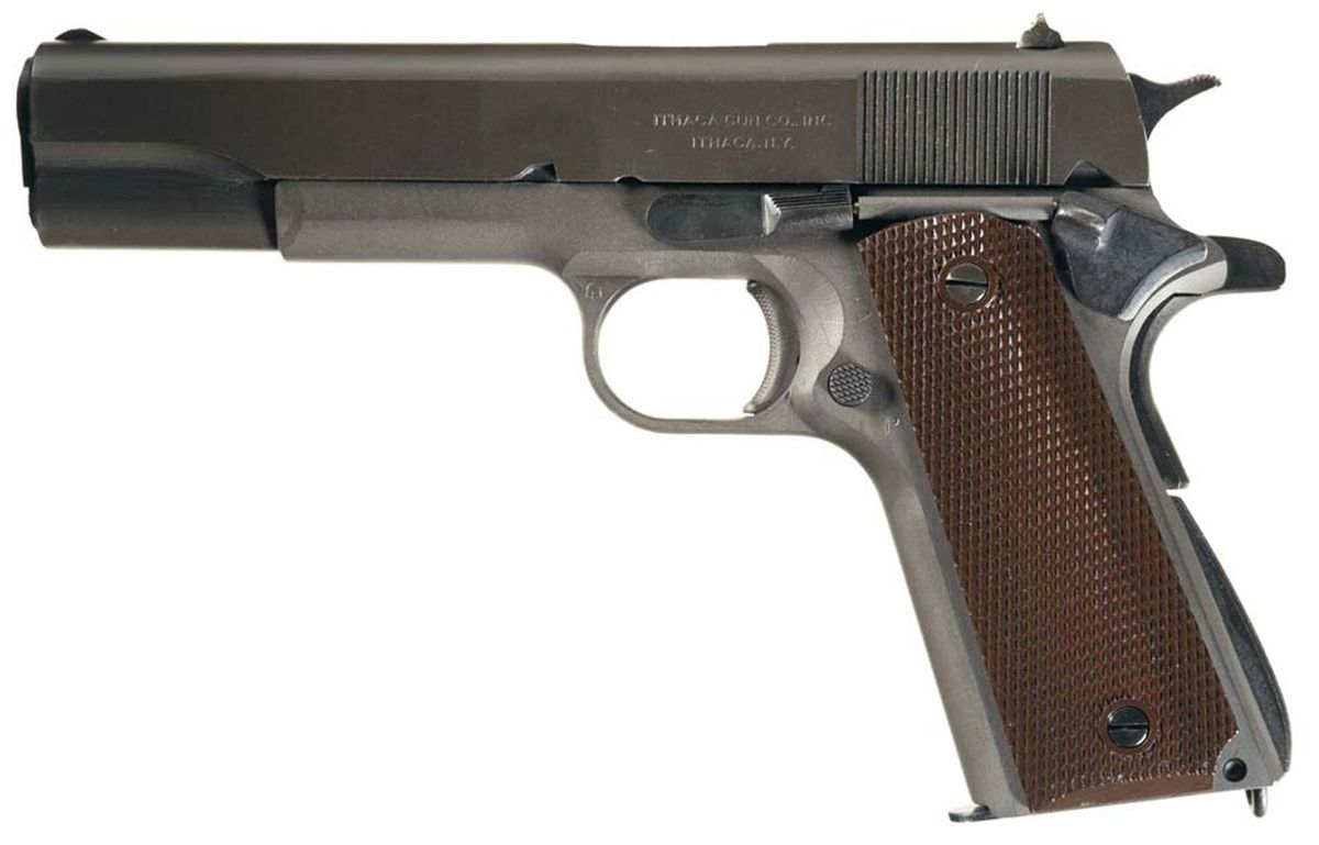 Excellent U.S. Ithaca Model 1911A1 Semi-Automatic Pistol