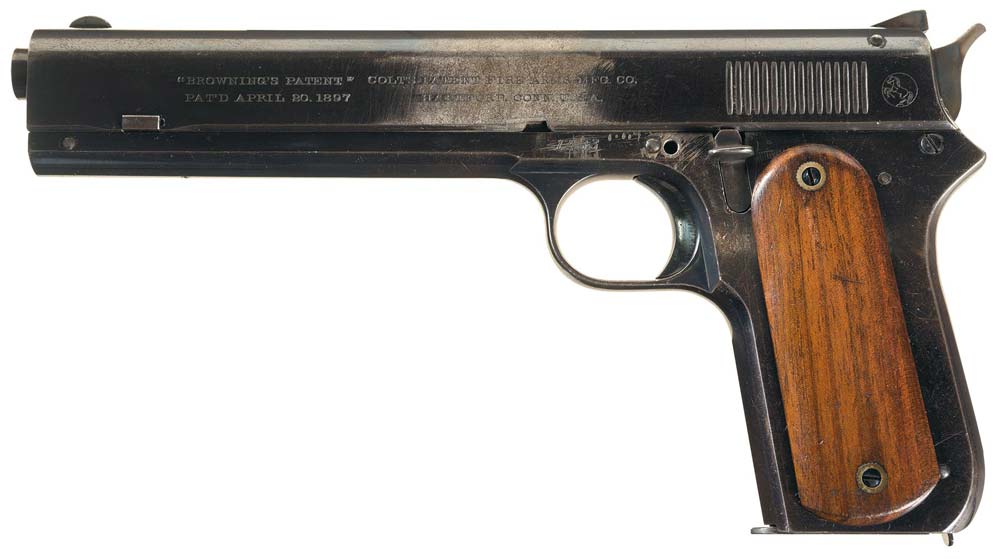 Colt Model 1900 Sight Safety/Browning Slide Lock Prototype Semi-Automatic Pistol