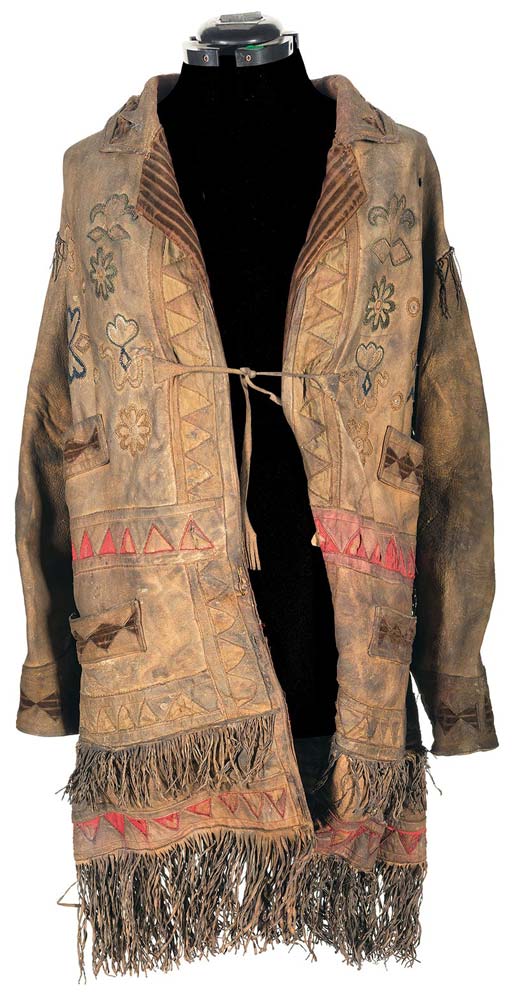 The elk skin jacket.