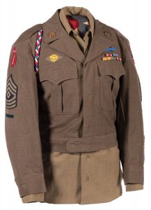 uniform of 1st Sergeant Marvin D. Price